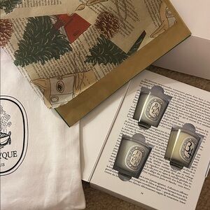 diptyque Paris Surprise Set with 3 Miniature Candles